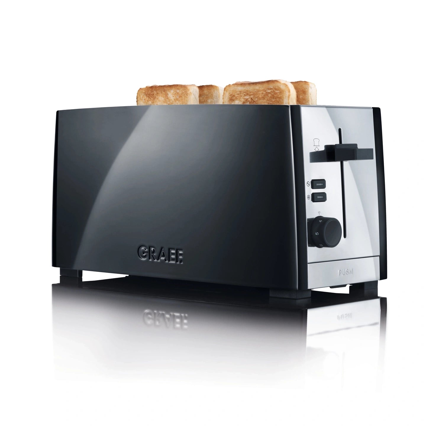 Graef Toaster 4 slice Black